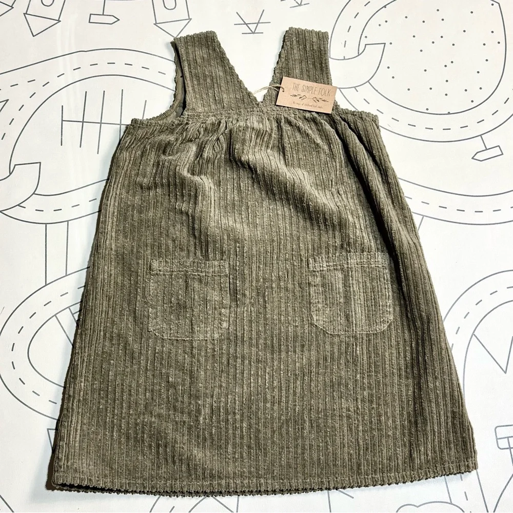 The Simple Folk The Vintage Corduroy Overdress - Picture 1 of 3
